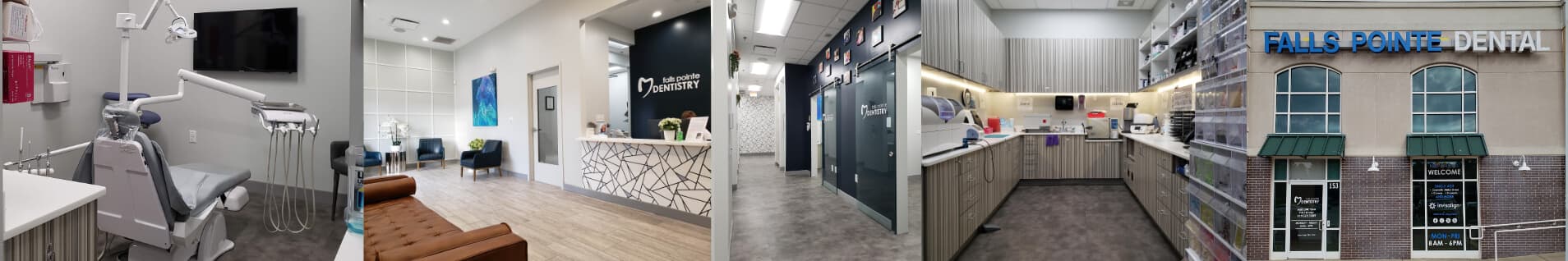 Falls Pointe Dentistry Office Collage Photo